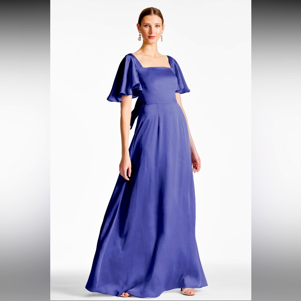 Sachin & Babi Aurora Gown,  Deep Cobalt - Size 10 NWT